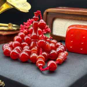 Tasbih en résine de qualité supérieure, fait main, tendance, pour une prière paisible, cadeau pour la vie spirituelle par HUMAYUN WORLD CRAFTS - Product Image 2