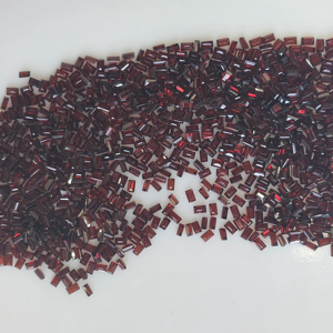 Granat rouge naturel 2,5x1,5MM taille baguette, pierres précieuses en vrac de qualité supérieure pour la fabrication de bijoux - Product Image 3