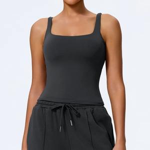 Camiseta Deportiva de Yoga para Mujer, de Secado Rápido, para Gimnasio, Top Ajustado para Correr, Ropa Interior Deportiva con Espalda en U - Product Image 4