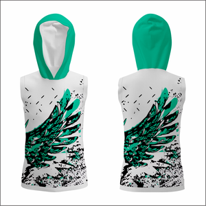 Sudadera sin Mangas Personalizada para Equipo, Ropa Deportiva de Entrenamiento, 100% Poliéster, Fabricación OEM con MOQ Bajo y Producción Rápida - Product Image 2