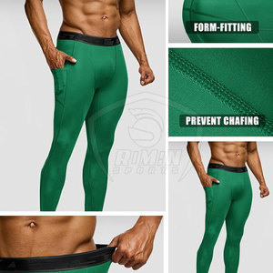 Pantalons de sport et de gym pour hommes les plus vendus, pantalons de compression sur mesure pour hommes, nouveau design de pantalons de compression pour hommes - Product Image 3