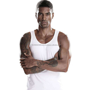 Custom Mens Quick Dry Cotton Tank Top Summer Casual Fitness Gym <b>Vest</b> and Workout Muscle <b>Bodybuilding</b> Singlet - Product Image 2