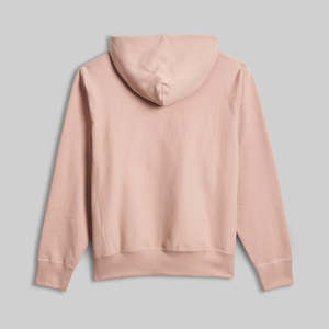 Sweat à capuche unisexe rose en polaire personnalisé pour homme, en coton éponge, avec broderie effet délavé, motif graphique tête de bovin rétro western, fabricant - Product Image 2