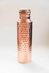 Premium Hammered <b>Copper</b> <b>Drinking</b> <b>Bottle</b> - Product Image 5