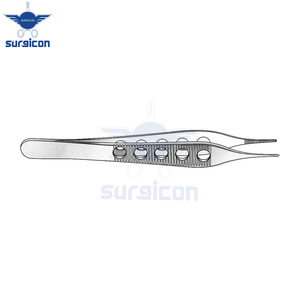 Pinzas Nelson para Tejidos y Agarre, 23 cm / 9 Pulgadas, Instrumento Quirúrgico de Acero Inoxidable para Sujetar Tejidos en Cirugía General y Plástica - Product Image 4