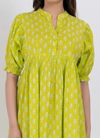 Robe mini en coton sans manches à col en V pour femmes de qualité supérieure, robes d'été légères lavables et écologiques