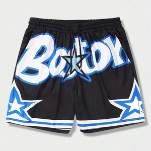 Nuevos pantalones cortos de baloncesto de verano para hombre, transpirables, absorben el sudor, de secado rápido, pantalones cortos sueltos para gimnasio, playa, deportes al aire libre, pantalones cortos de moda. - Product Image 6