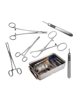 Juego completo de instrumentos quirúrgicos para cesárea, herramientas reutilizables de acero inoxidable para uso profesional en el cuidado de la salud. - Product Image 4