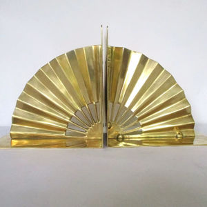 Sujetalibros de metal hechos a mano para estantería, organizador decorativo para libros, para oficina, escritorio, hogar, biblioteca - Product Image 1