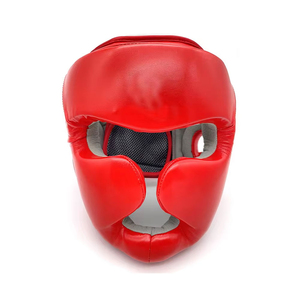 Protège-tête de boxe professionnel avec logo personnalisé, style sportif dernier cri, respirant, réglable, en cuir PVC, nouvelle arrivée - Product Image 1