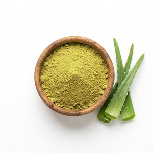 ผงใบว่านหางจระเข้ Aloe barbadensis Miller ผงสมุนไพร รับผลิตแบรนด์ส่วนตัว (OEM) ขายส่ง อินเดีย - Product Image 2