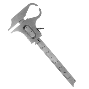 Calibrador Dental Boley, Instrumento de Medición de Acero Inoxidable, Regla Ortodóntica y Protodóntica, Herramienta de Medición de Precisión - Product Image 2