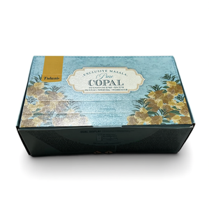 Incenso Puro Tulasi Copal Masala, Confezione da 12 Pacchetti per Aromaterapia - Product Image 3