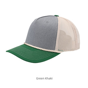 Custom Trucker Hat 5 Panel Classic Structured Breathable Contrast Color Trucker Hats Color Embroidered Baseball Trucker Cap - Product Image 3