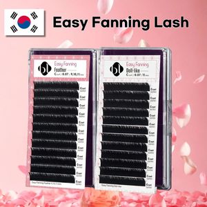 [Private Label] Premium Korea PBT Easy Fanning Lash 0.03Wholesale (C Curl ) (9-13mm Mix) Individual Soft Eyelash - Product Image 2