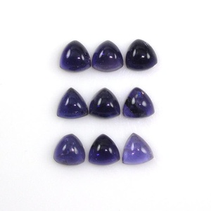 Compre en Línea Iolita Natural en Forma de Pera, Cabujón, Gema Suelta, Iolita Azul de Buena Calidad, Gemas Hechas a Mano, Joyería al por Mayor - Product Image 2
