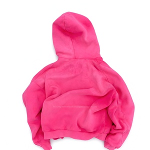 Sweat à capuche oversize en polaire pour homme, respirant, confort quotidien, avec capuche ajustable, motif uni, toutes tailles - Product Image 5