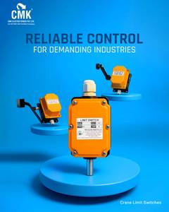 Interruptor de límite de palanca de aluminio industrial CMK LLS/ 2SH/2/AL Interruptor de límite de derivación de palanca de dos vías con 2 contactos NC () 40 amperios - Product Image 5