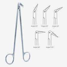 กรรไกรตัดหลอดเลือดแบบมุม 45 องศา ปลายทู่ ผลิตจากเหล็กกล้าไร้สนิมคุณภาพสูง ป้องกันกรด ได้รับการรับรองมาตรฐาน CB น้ำหนักเบา โดย Surgiright - Product Image 4