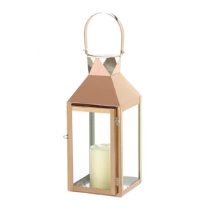 Lanterne à bougie en laiton écologique avec finition dorée pour la décoration de la maison, Ramadan, Eid, lanternes vintage, fournitures en gros - Product Image 2