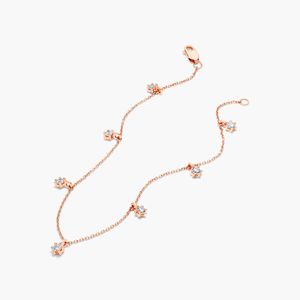Pulsera Aura Dangle con diamantes cultivados en laboratorio en oro amarillo - Product Image 6