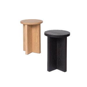Table basse moderne en noyer avec base conique, faite à la main, style Mid-Century, pour salon, meuble de chevet, style minimaliste - Product Image 4
