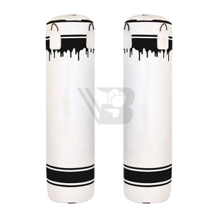Sac de frappe en cuir robuste de haute qualité, rempli de sable, pour l'entraînement de boxe et de kickboxing, 25 kg, provenant du Pakistan - Product Image 3