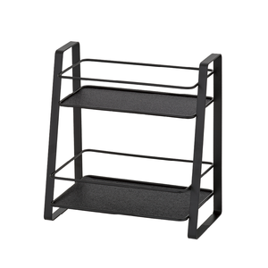 Shopee OEM Shelf Organizer Simple 2 tier Holder Rack Stand <b>Storage</b> <b>Kitchen</b> bathroom DIY Metal Taiwan Manufacturer Home - Product Image 4