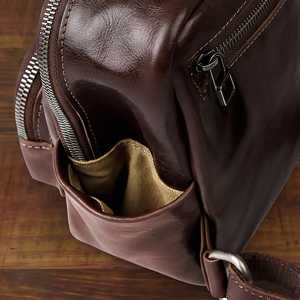 Fashionable Genuine Leather Laptop Mini <b>Backpack</b> Purse <b>Small</b> Real Leather Daypack <b>Women</b> Designer Travel Rucksack Bag LMBP-0022 - Product Image 4