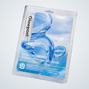 เจลมาส์กหน้า GLOWPOOL ผลิตภัณฑ์ความงามเกาหลี คี-บิวตี้ โกลว์ฟูล 8 ไฮยาลูรอนิค แอซิด ไฮเดรติ้ง ไฮโดรเจล มาส์ก ผลิตในเกาหลี - Product Image 6