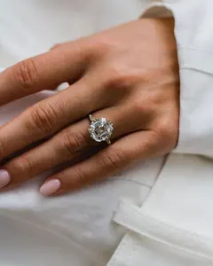 놀라운 새로운 여성 솔리테어 반지 925 스털링 실버 asscher 커트 진짜 moissanite 다이아몬드 맞춤 제작 보석