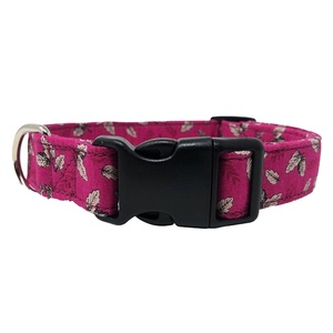 Collier pour animaux de compagnie, nouveau, biologique, 100% recyclé, développement durable, écologique, collier de luxe en coton pour chien, boucle souple à dégagement rapide - Product Image 1