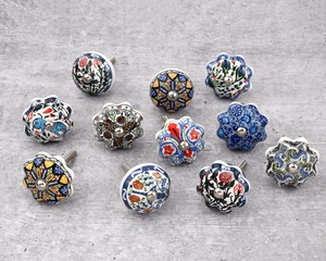 Bouton de porte en céramique, boutons de placard en céramique de haute qualité pour portes de meubles en bois - Product Image 3