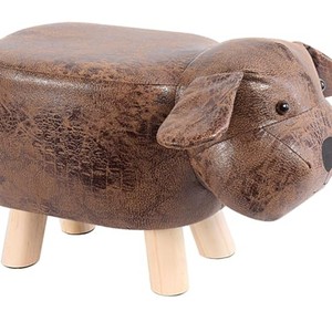 Taburete de Madera de Sheesham Tallado a Mano con Forma de Toro - Muebles de Madera con Forma de Animales al por Mayor de la India - Product Image 5