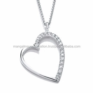 เครื่องประดับอัญมณีรูปหัวใจโรสควอตซ์หรูหราสไตล์วินเทจทันสมัย15มม. เครื่องประดับจี้ทองเหลืองชุบทองสำหรับผู้หญิง - Product Image 5