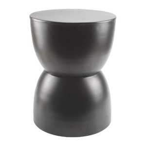 Mesa Consola Moderna en Forma de Reloj de Arena con Base de Pedestal de 31 cm de Diámetro y 41 cm de Altura, Diseño Minimalista, Mueble para Sala de Estar - Product Image 2