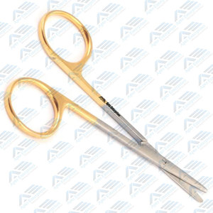 Ciseaux Lexer professionnels de haute qualité Ciseaux médicaux Tc Ciseaux nasaux incurvés émoussés Instruments de qualité supérieure - Product Image 4