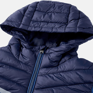 Gilet matelassé personnalisé avec logo imprimé, bleu marine, de qualité supérieure, confortable, pour l'hiver, gilets matelassés pour hommes, veste sans manches en duvet - Product Image 4