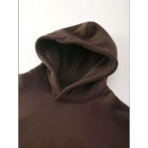 Sudadera con Capucha de Felpa de Algodón Grueso - Sudadera Extra Grande para Hombre, 400G, Lista para Personalizar con Logotipo, Talla XL - Product Image 5