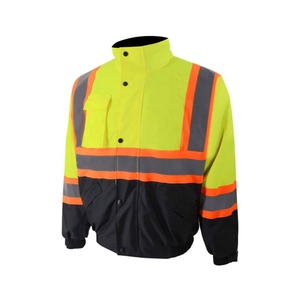 Chaqueta de Trabajo Reflectante Profesional de Alta Visibilidad, Chaqueta de Seguridad Personalizada, Fabricante OEM, Ropa de Trabajo Industrial para la Construcción - Product Image 3