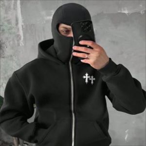 Sudadera con Capucha Denish Sports Wear Premium para Hombre, de Algodón y Felpa, 350g, Ecológica, Transpirable, con Cierre, Bordada, para Otoño - Product Image 2