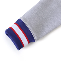 Sweat-shirt à col rond gris chiné personnalisé de l'Université de l'État du Tennessee, pour les acheteurs en gros B2B, pour les acheteurs au détail, pour les acheteurs de vêtements d'équipe