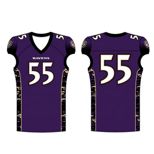 Maillot de football sans manches blanc pour homme avec numéro 55 rouge et col en V, imprimé par sublimation, en polyester respirant et anti-transpiration - Product Image 3