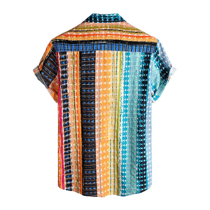 High Quality Sublimation Beach <b>Shirt</b> Custom Tropical Print Hawaiian Style <b>Shirt</b> Supplier Wholesale - Product Image 5