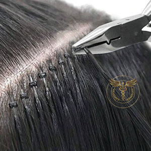 Hair Extension Tool Kit 4PCS – Micro Ring Beading <b>Pliers</b> <b>Set</b> with Loop Needle & Pulling Hook for Hair Extensions Installation - Product Image 2