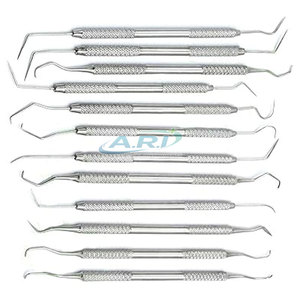 Kit d'instruments de prophylaxie, ensemble d'instruments d'hygiène et de soins dentaires en acier inoxydable - Product Image 2