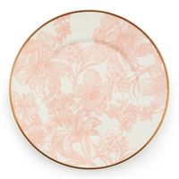 Assiette de Présentation Métallique Luxe Léopard Grenade, Plateau Rond Décoratif avec Bord Doré, Vaisselle de Mariage, Décoration de Fête, Vente en Gros