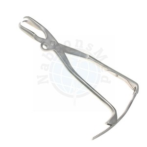 Pinza Ortopédica para Sujeción Ósea Bishop de 12.5 Pulgadas con Mordaza Ajustable de Trinquete, Pinza Quirúrgica de Acero Inoxidable Alemán Premium, CE - Product Image 3