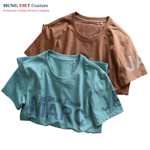 เสื้อยืดยืดได้4ทิศทางใส่ได้ทั้งชายและหญิงสวมใส่สบายระบายอากาศได้ดีสไตล์ฮาวายพร้อมผ้าไหมพิมพ์ลายสีทึบผ้าถัก - Product Image 3