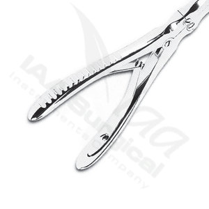 Instruments chirurgicaux professionnels IAA, forceps à os en acier inoxydable de haute qualité (poussoir de bande Mershon) manuel CE - Product Image 6